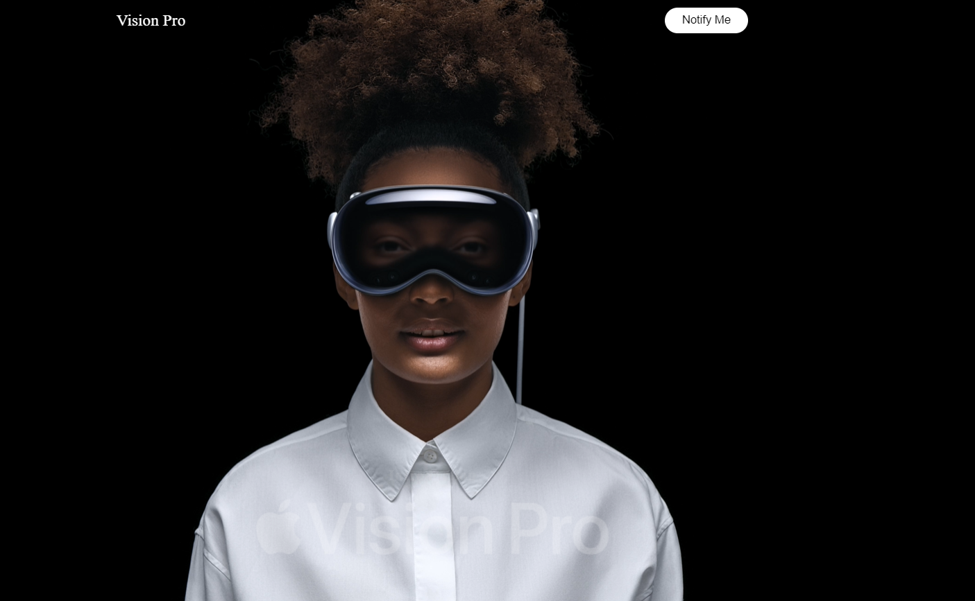 Apple Vision website preview image